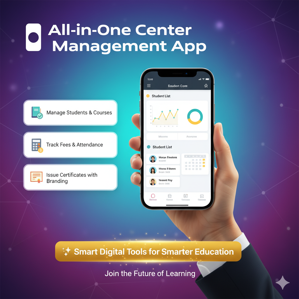 All-in-One Center Management App