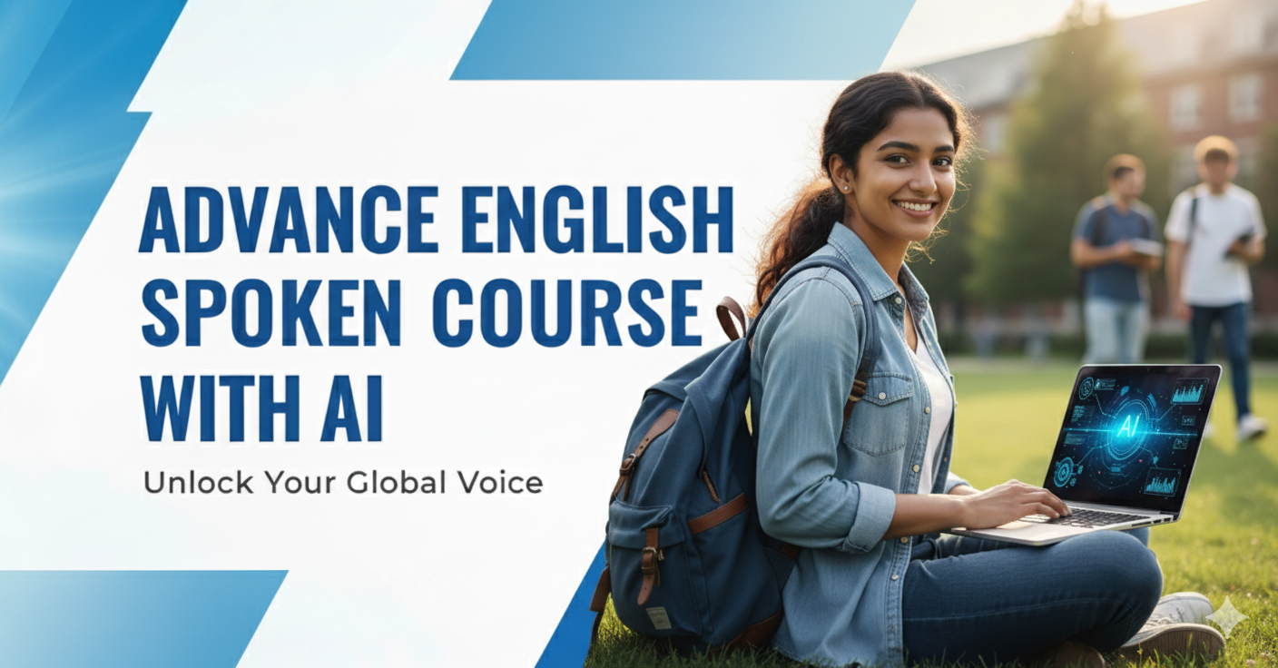 ADVANCE ENGLISH SPOKEN COURSE WITH AI